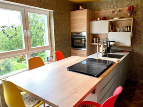 Maisonette - 2 Schlafzimmer - Wohn-Küche - Balkon - Hohes Venn - Monschau - Eifel - Hunde willkommen beim Hof Vierzehnender - Islandpferde